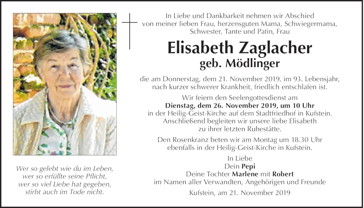 Elisabeth Zaglacher Bild