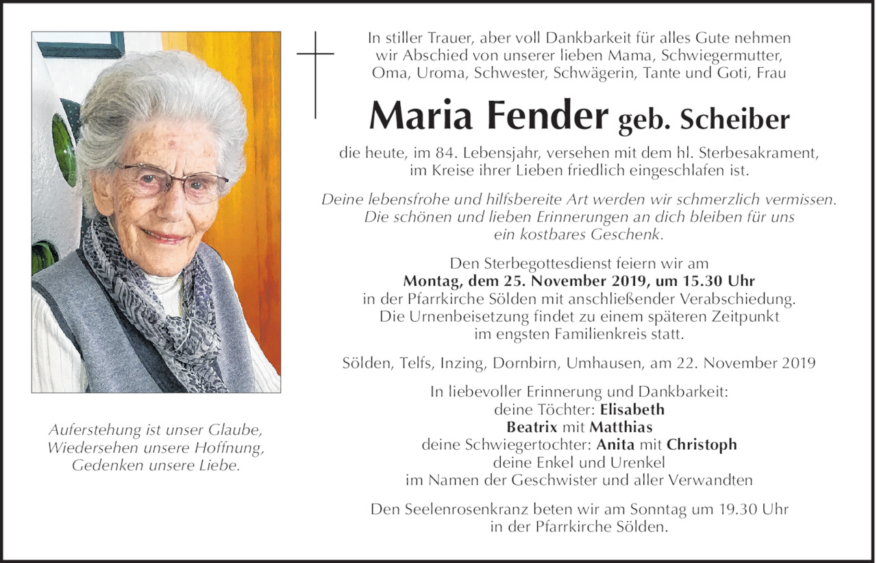Maria Fender Bild