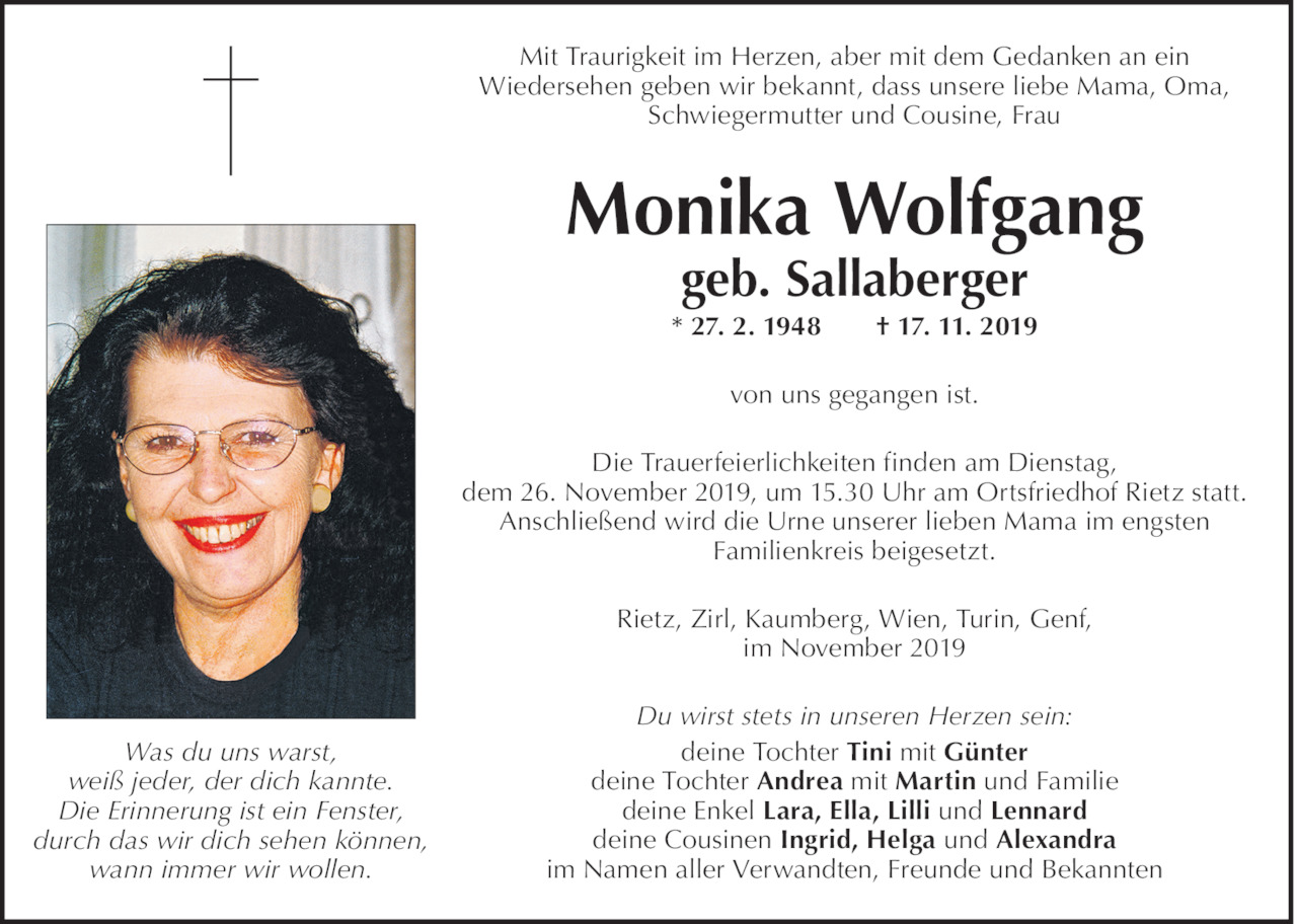 Monika Wolfgang Bild