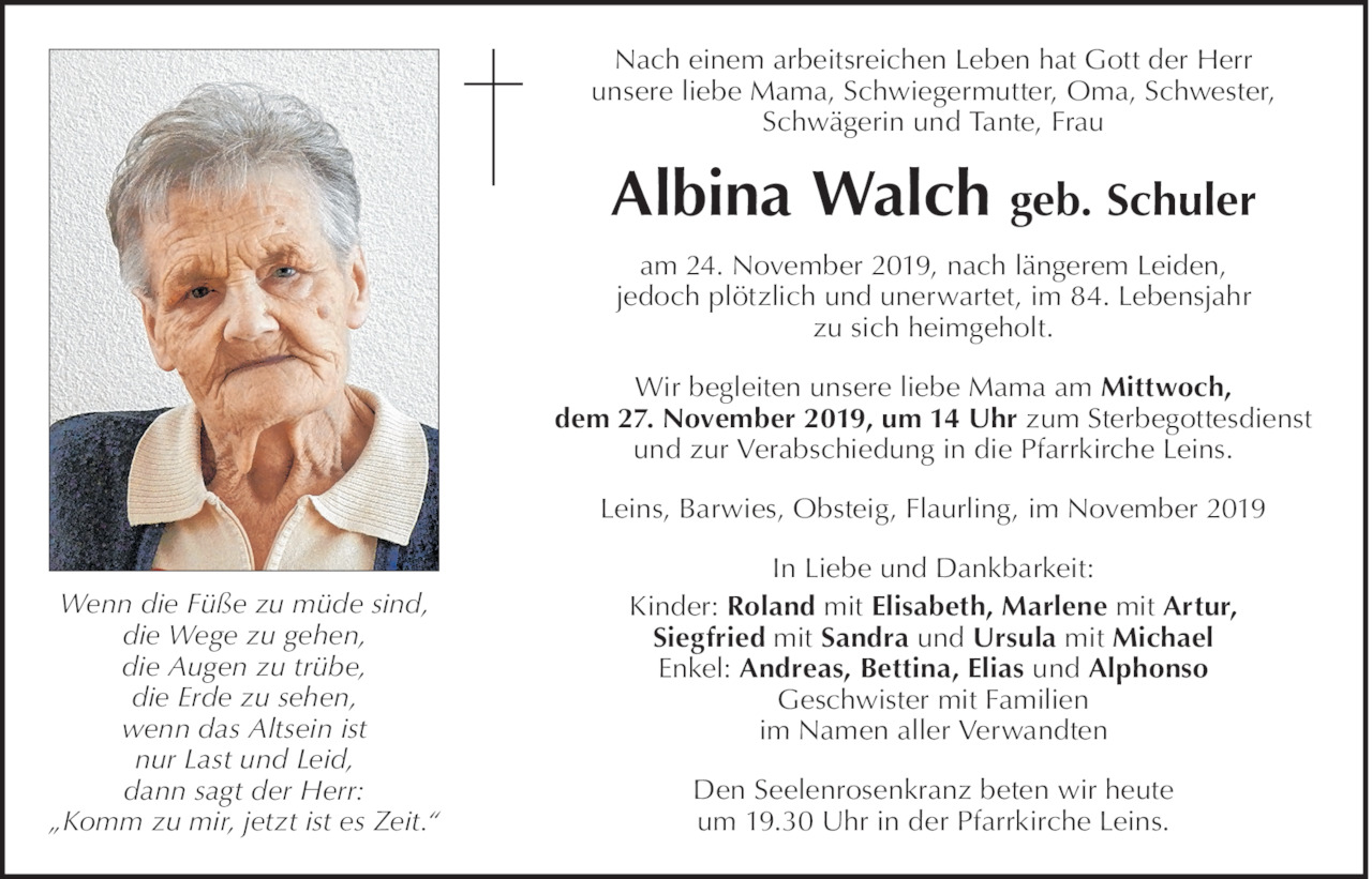 Albina Walch Bild