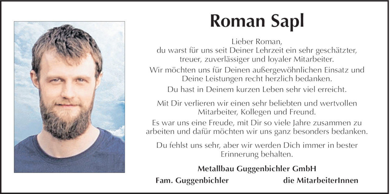 Roman Sapl Bild