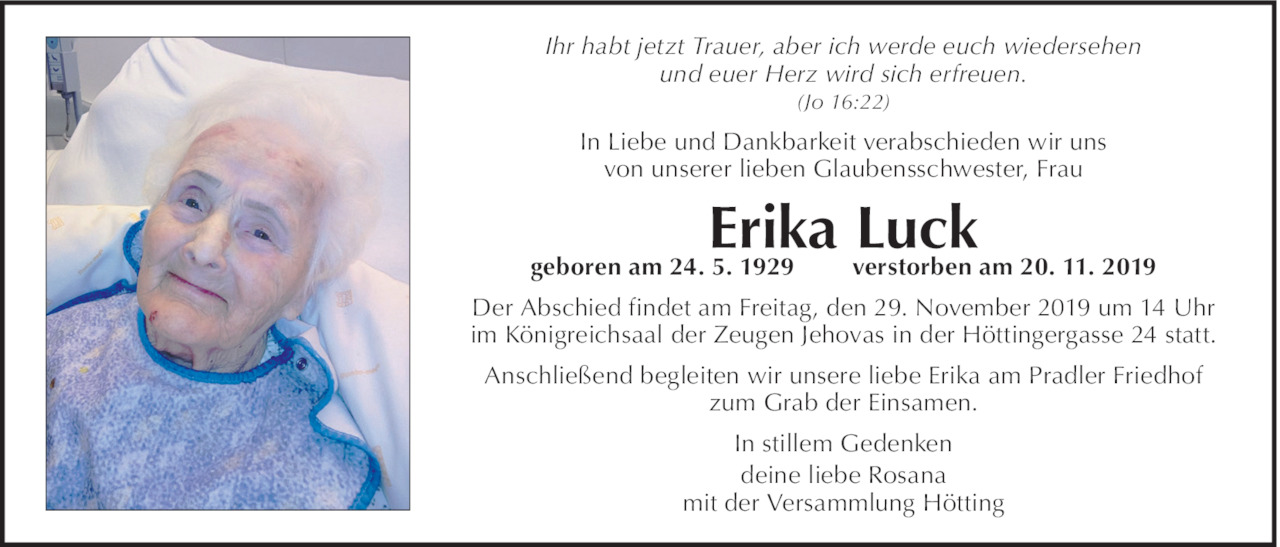 Erika Luck Bild
