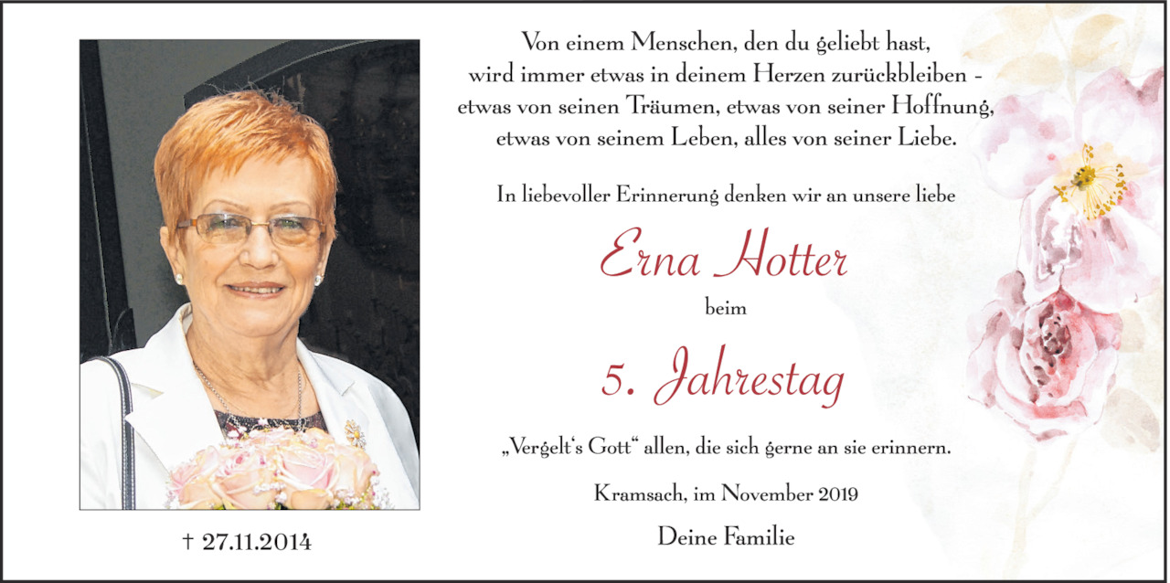 Erna  Hotter Bild