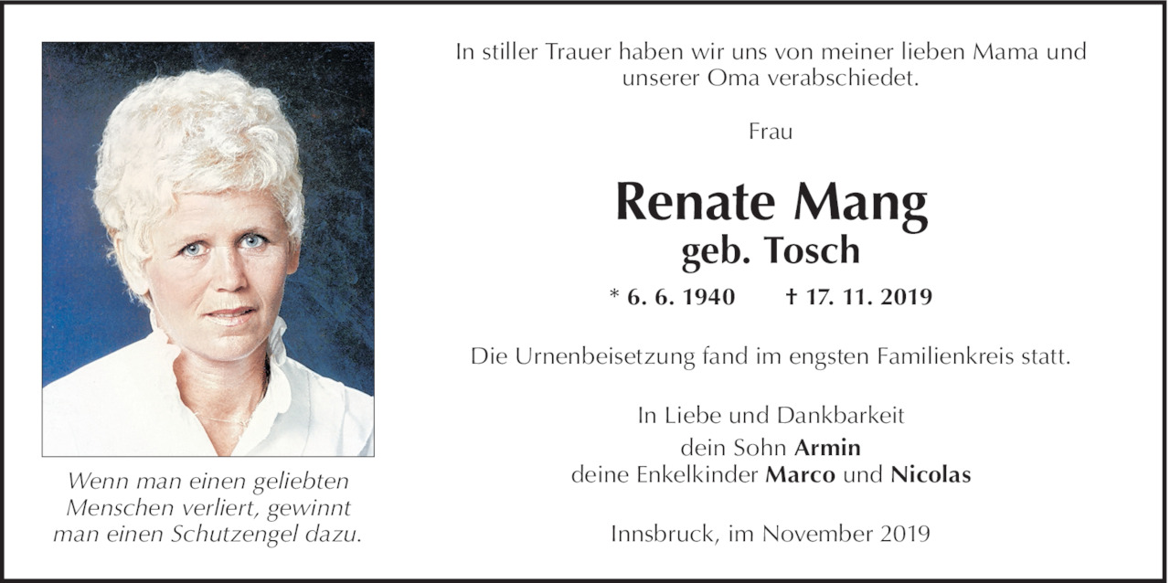 Renate Mang Bild