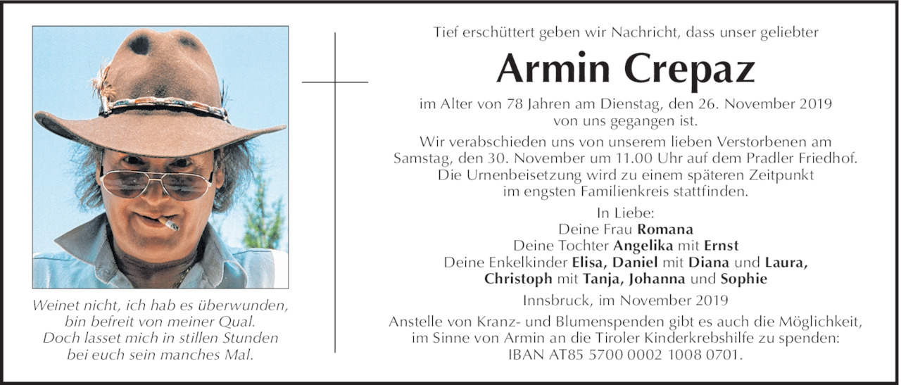 Armin Crepaz Bild