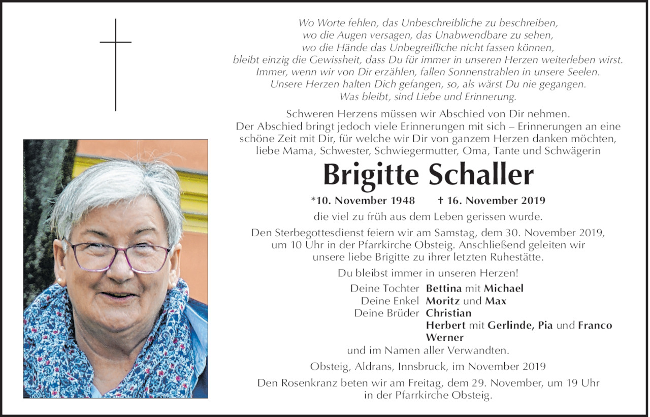 Brigitte Schaller Bild