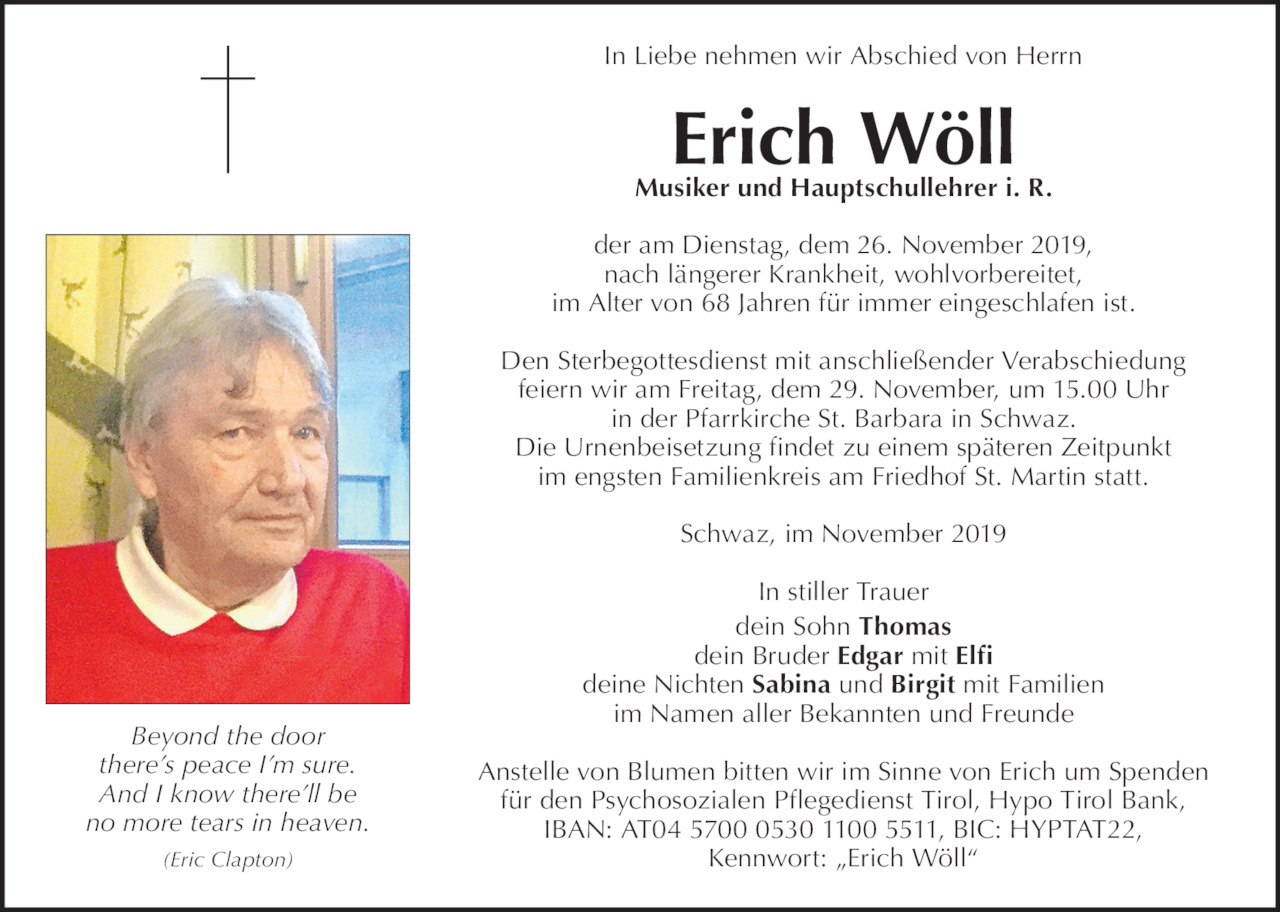 Erich Wöll Bild
