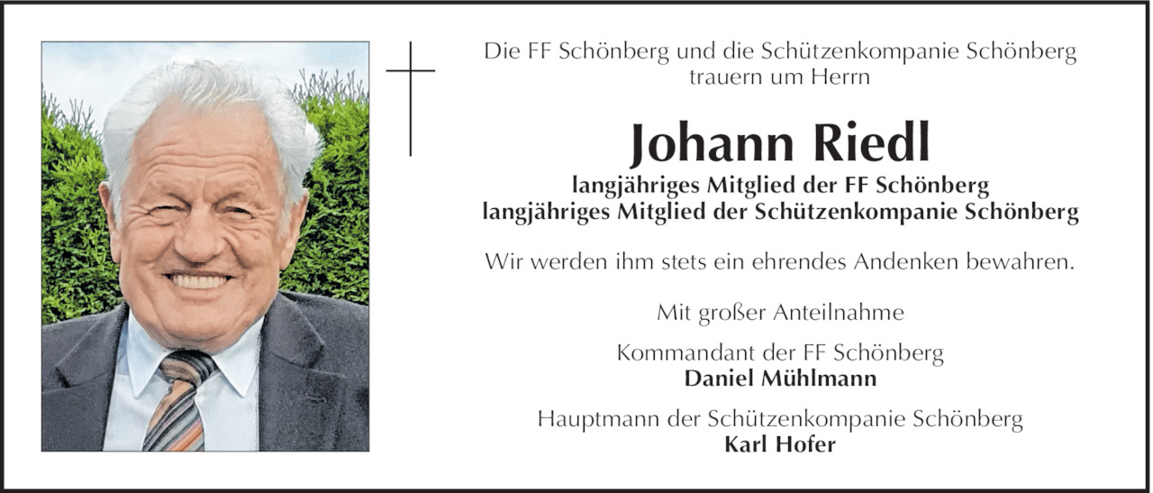 Johann Riedl Bild