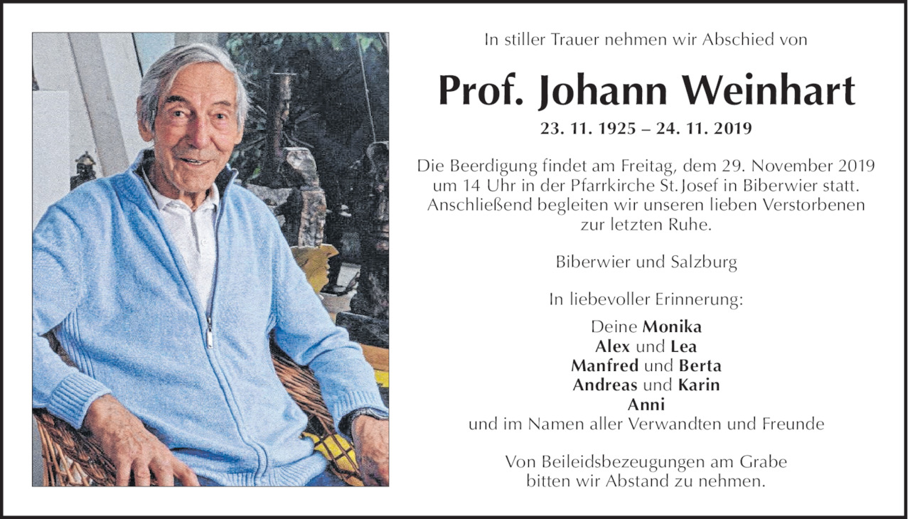 Johann Weinhart Bild