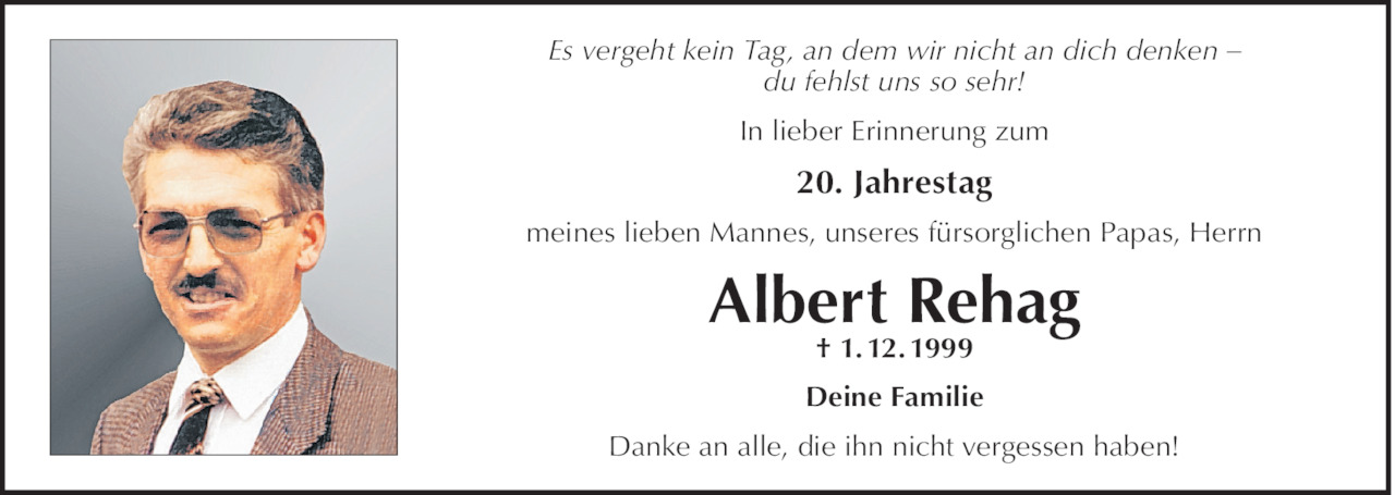 Albert Rehag Bild