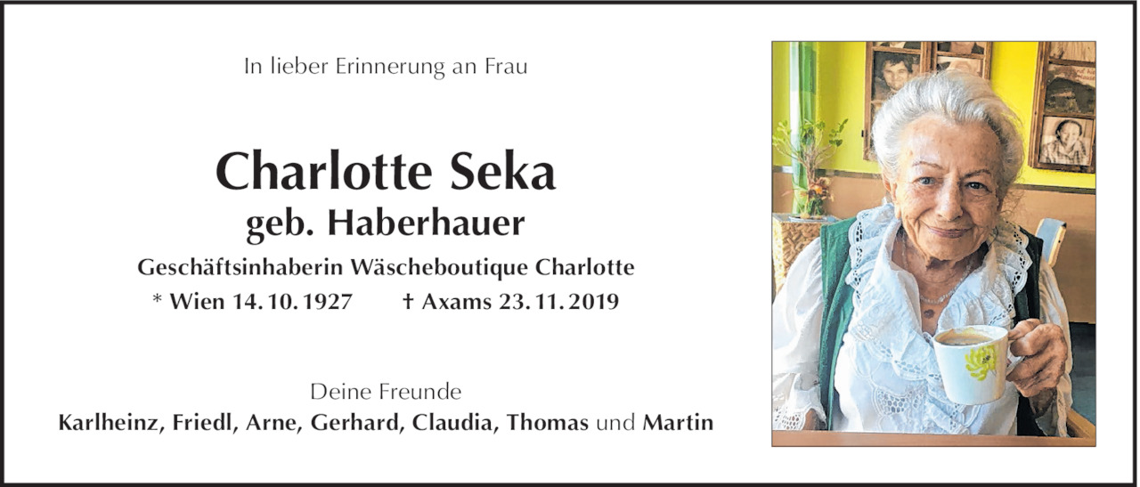 Charlotte Seka Bild