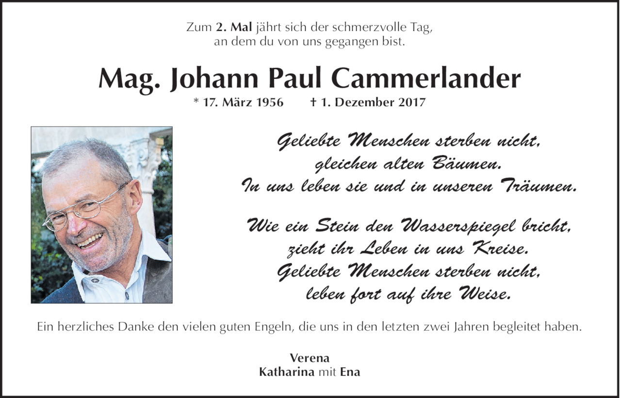 Johann Paul Cammerlander Bild