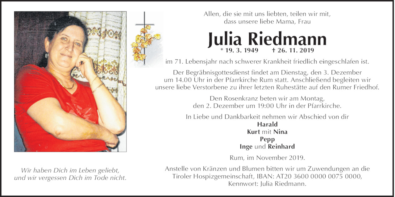 Julia Riedmann Bild