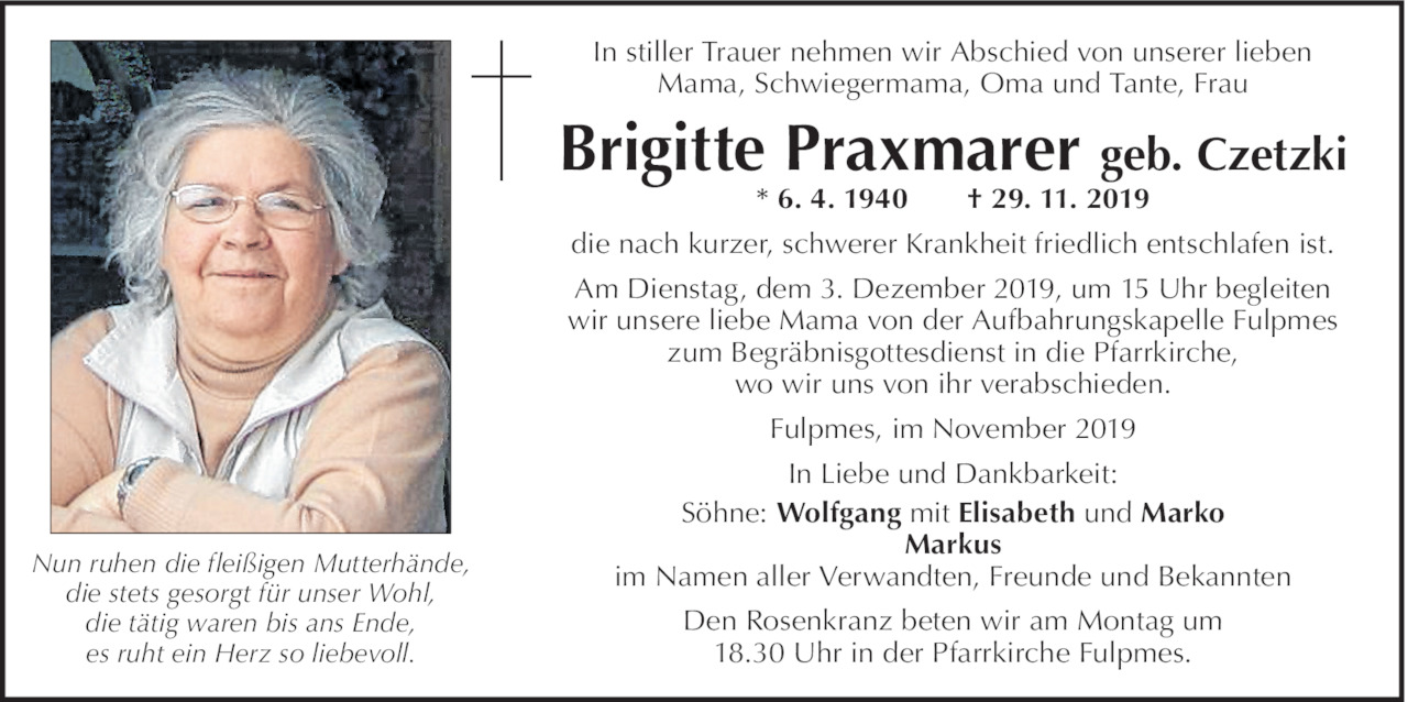 Brigitte Praxmarer Bild