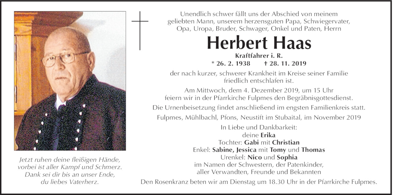 Herbert Haas Bild
