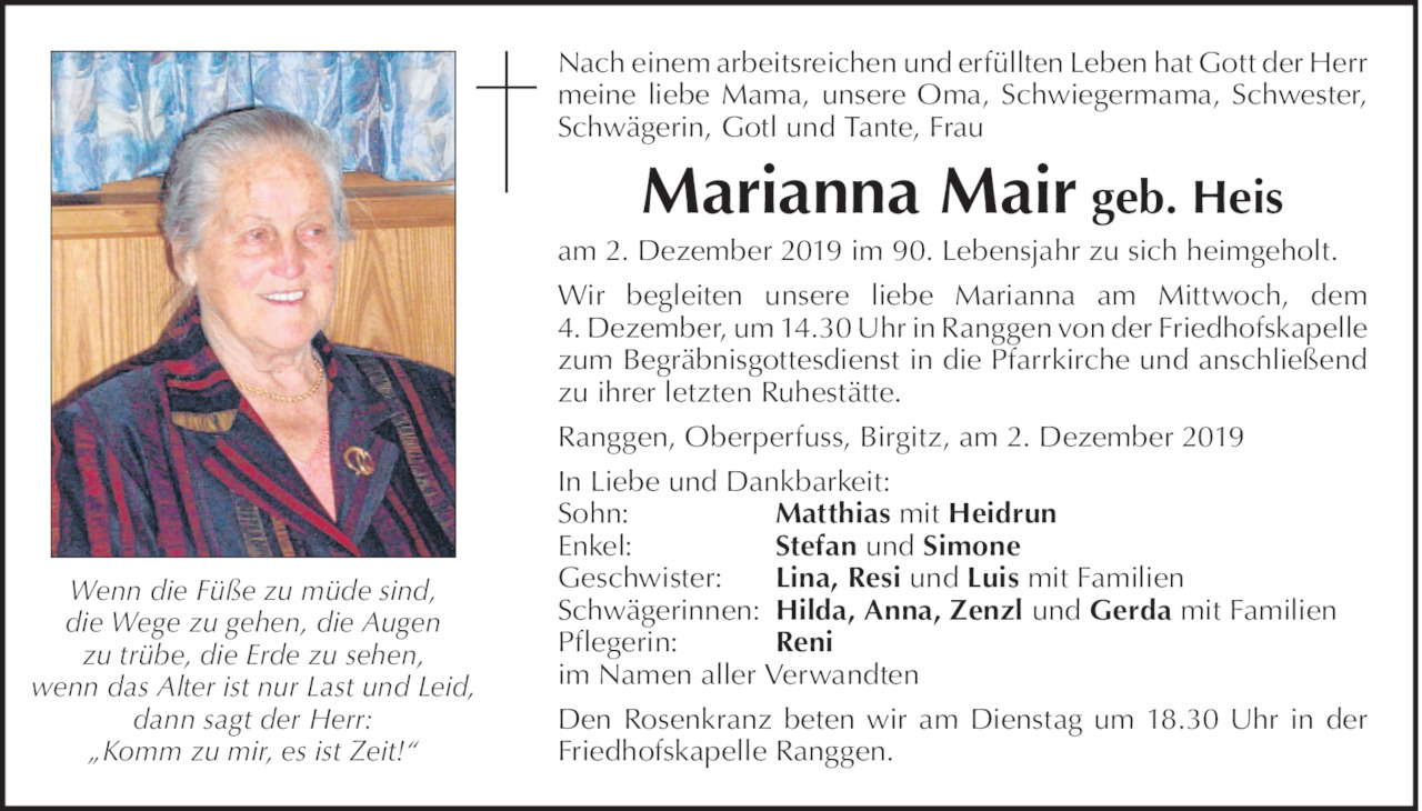Marianna Mair Bild
