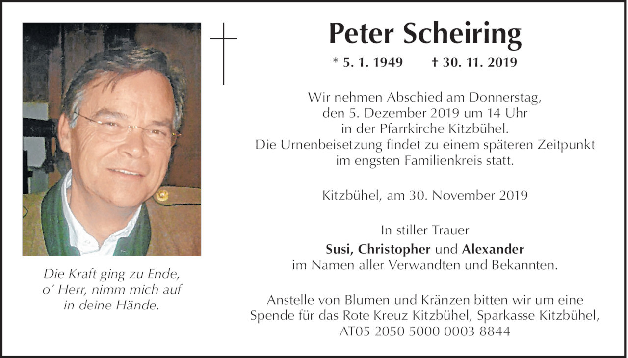 Peter Scheiring Bild