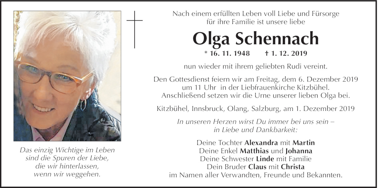 Olga  Schennach Bild