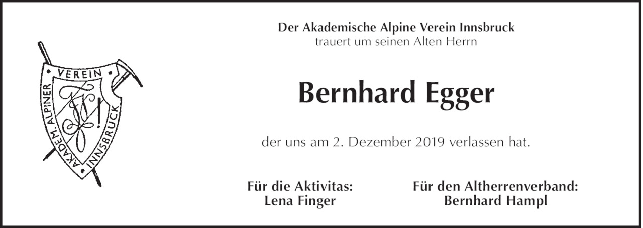Bernhard Egger Bild