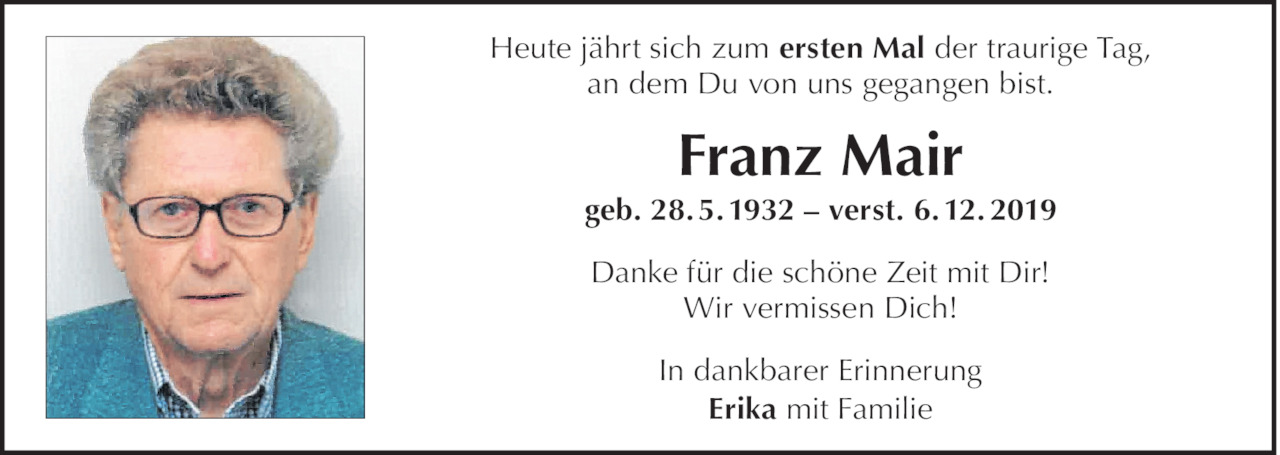 Franz Mair Bild