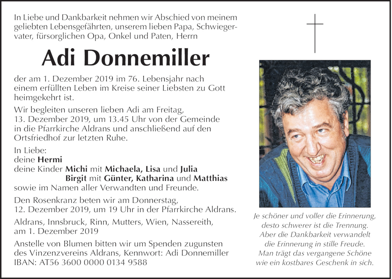 Adi Donnemiller Bild