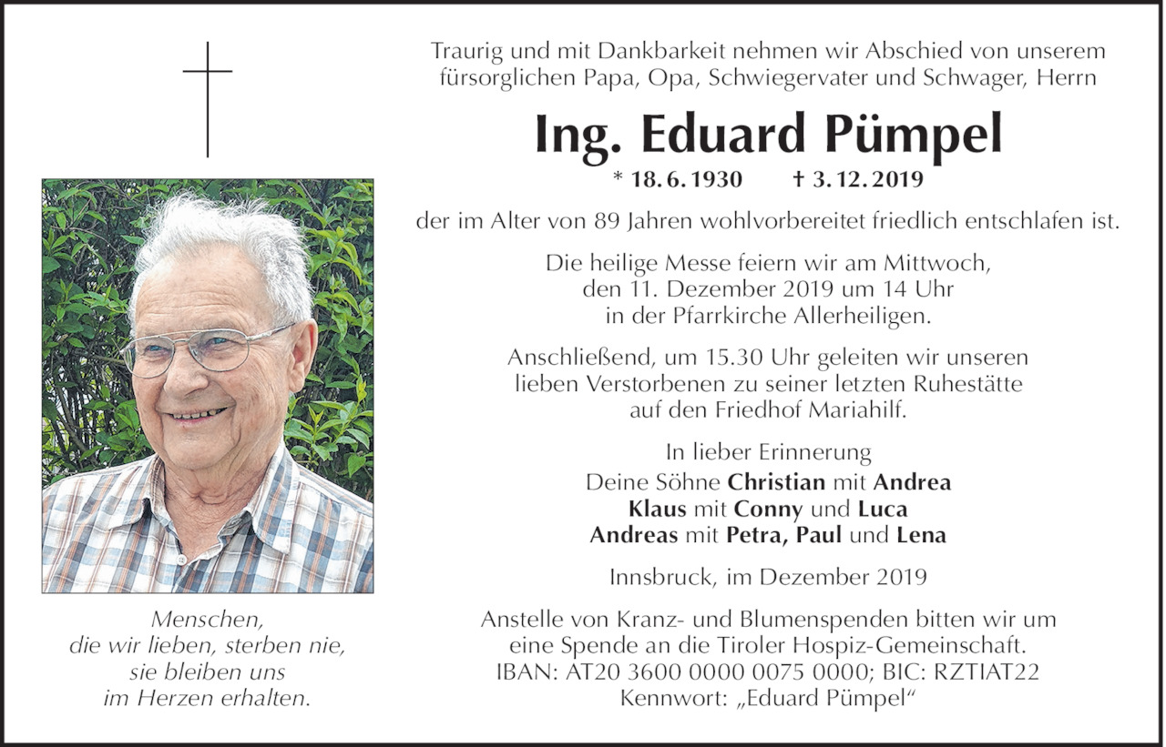 Eduard Pümpel Bild