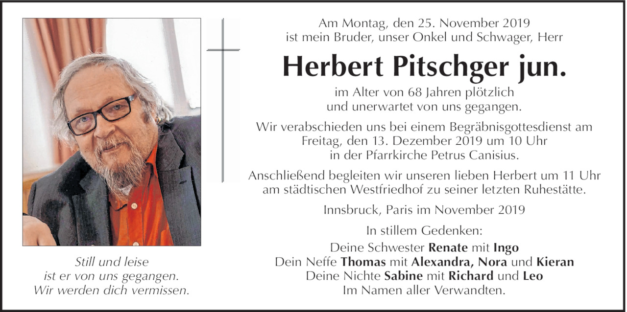 Herbert Pitschger  Bild