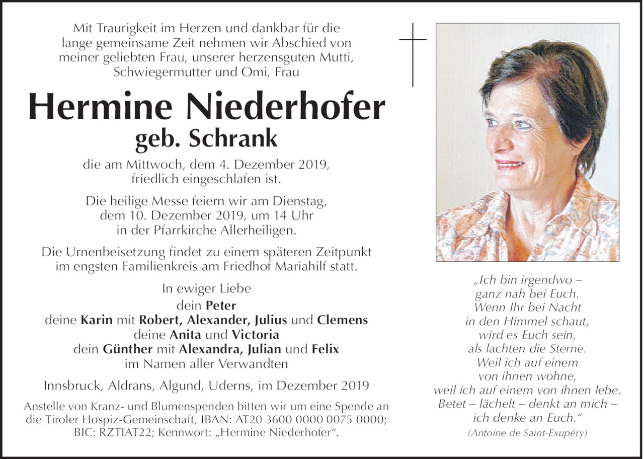 Hermine  Niederhofer Bild