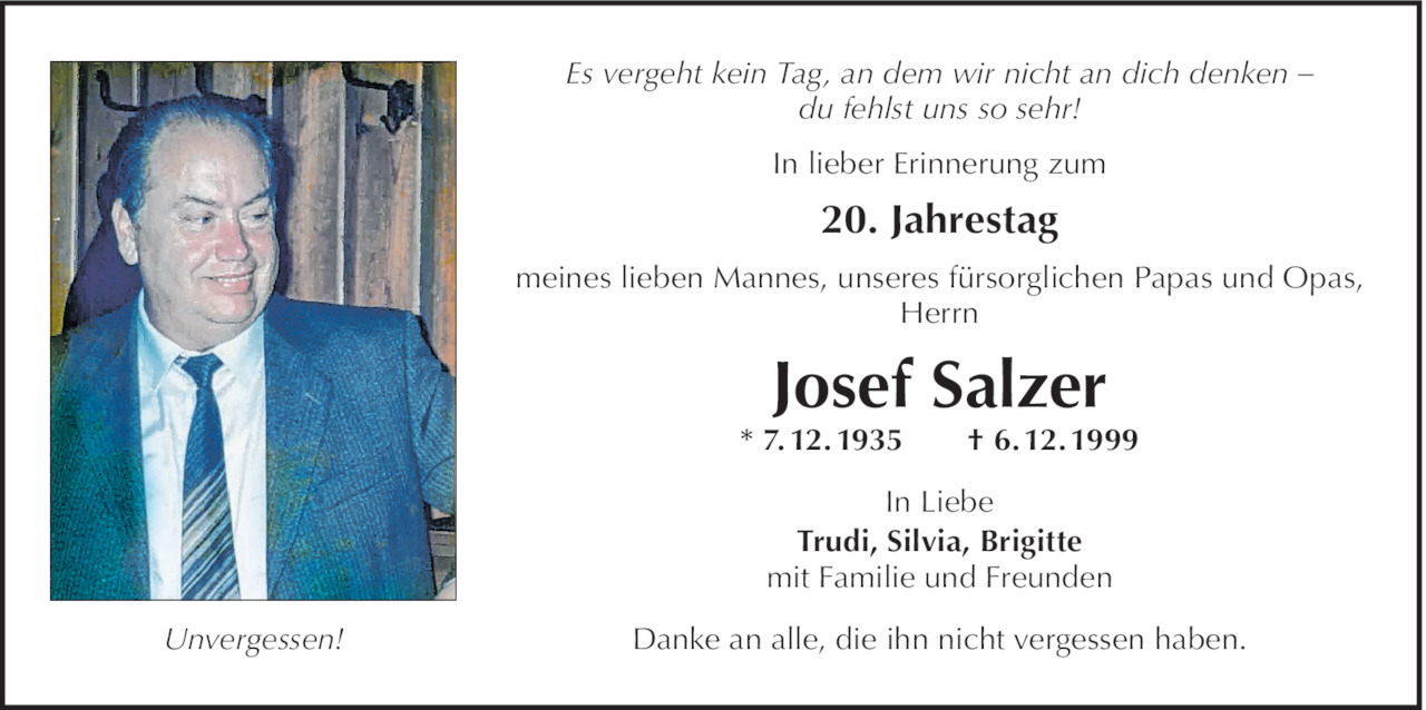 Josef Salzer Bild