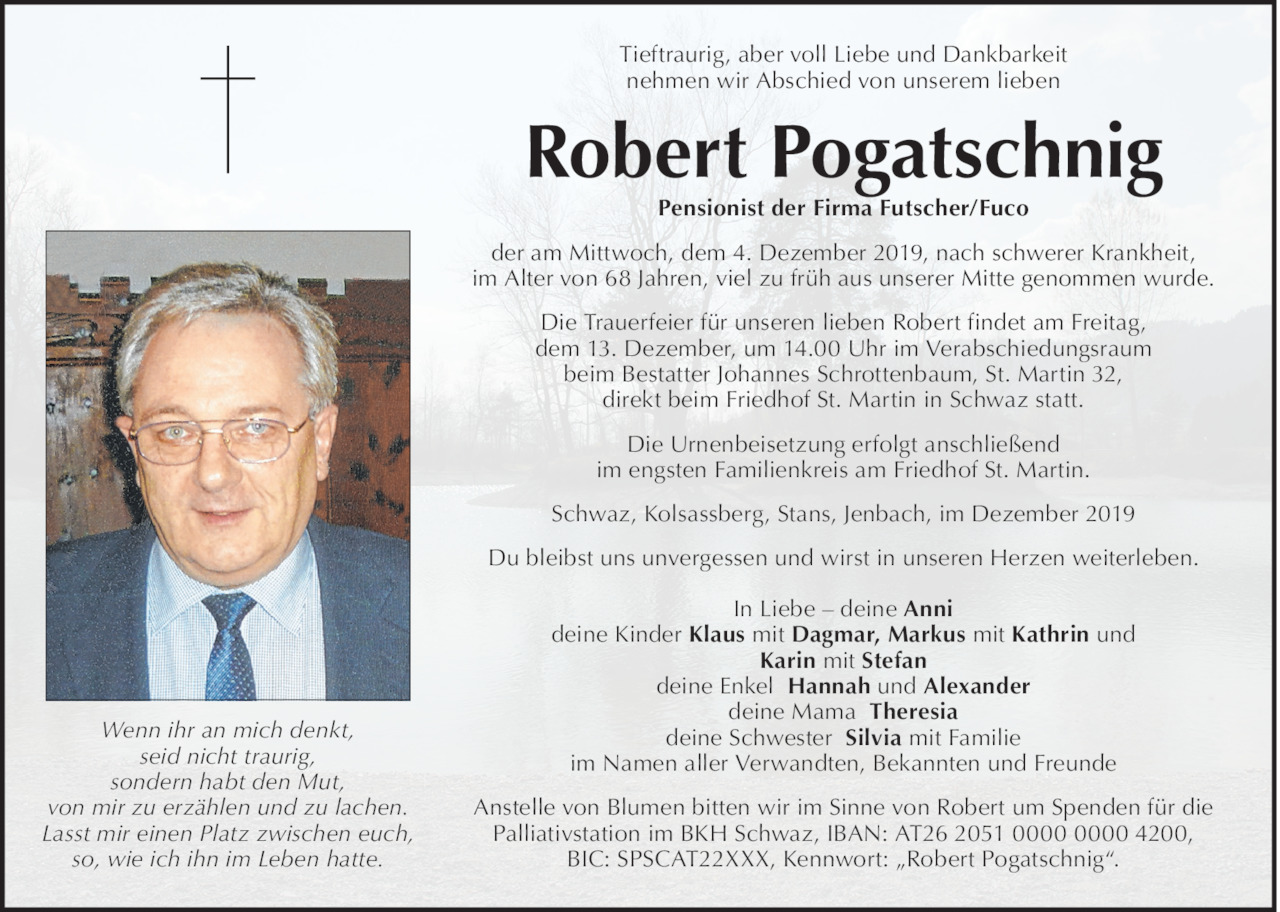 Robert Pogatschnig Bild