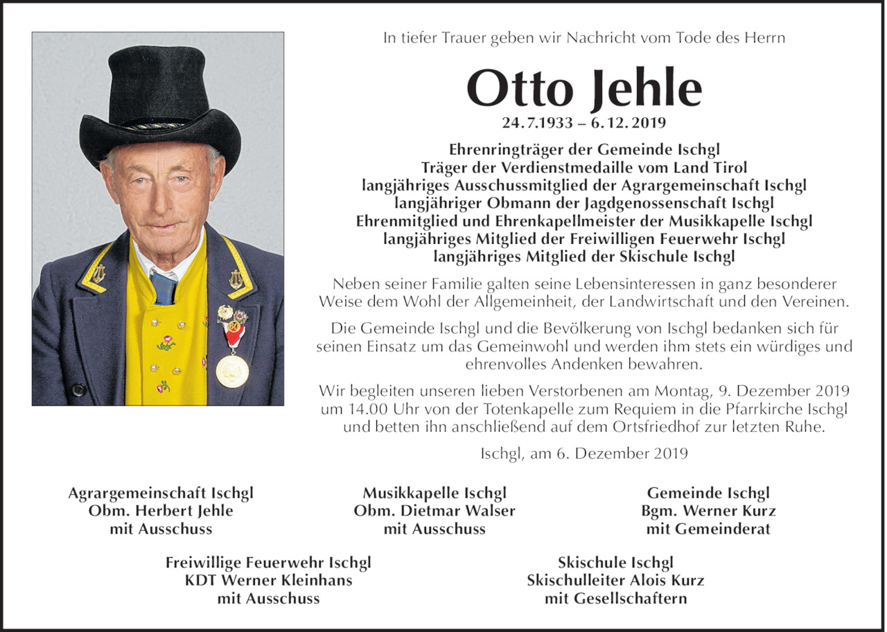 Otto Jehle Bild