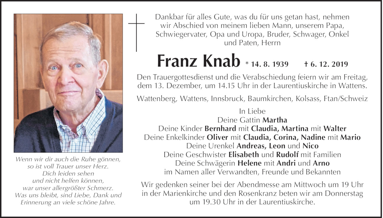 Franz Knab Bild