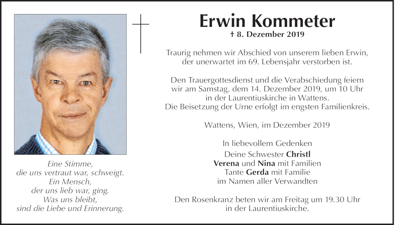 Erwin Kommeter Bild
