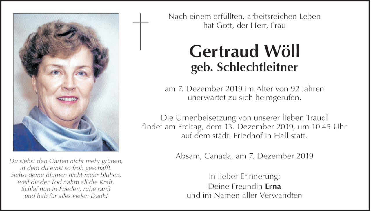 Gertraud Wöll Bild