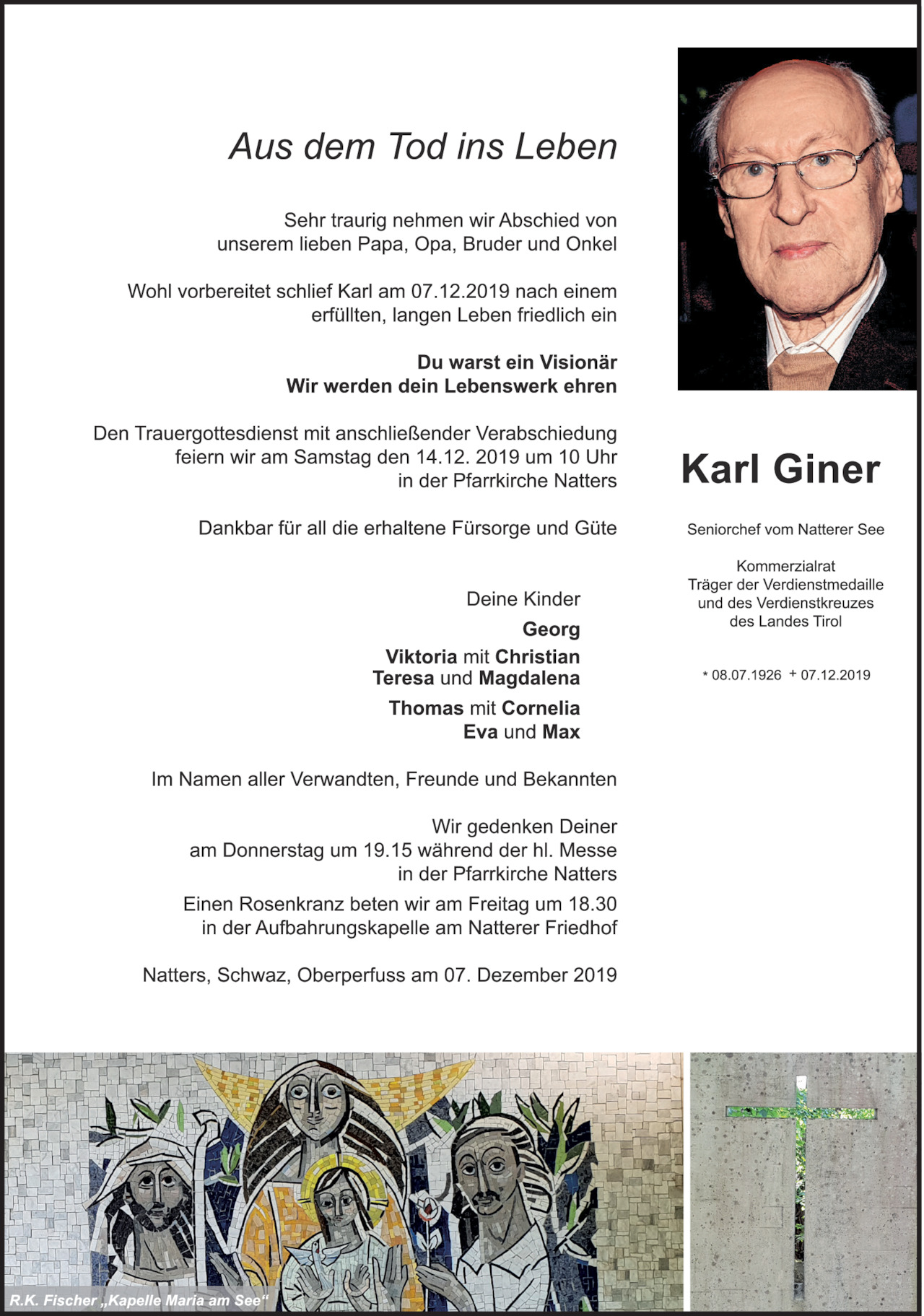 Karl Giner Bild