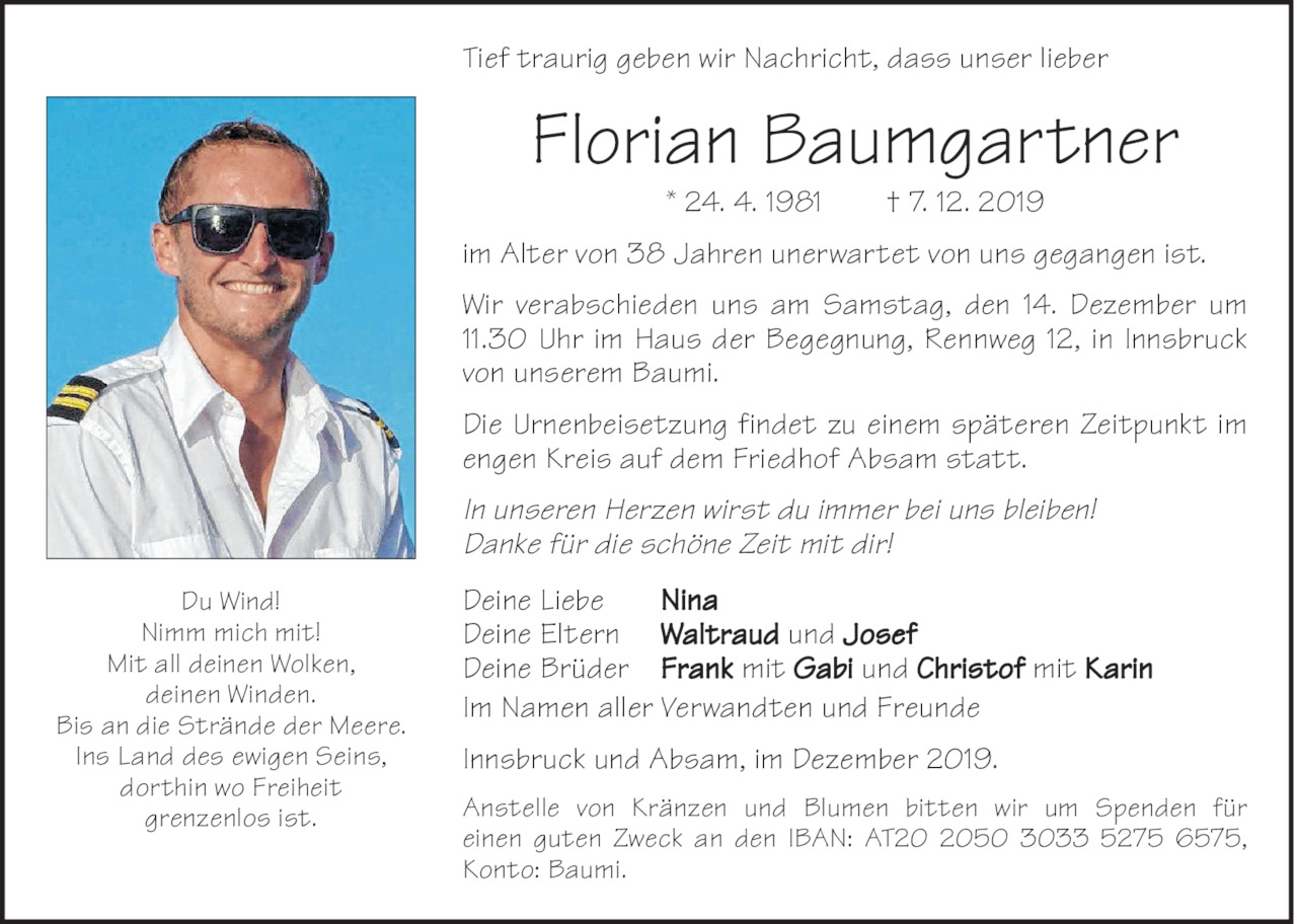 Florian Baumgartner Bild