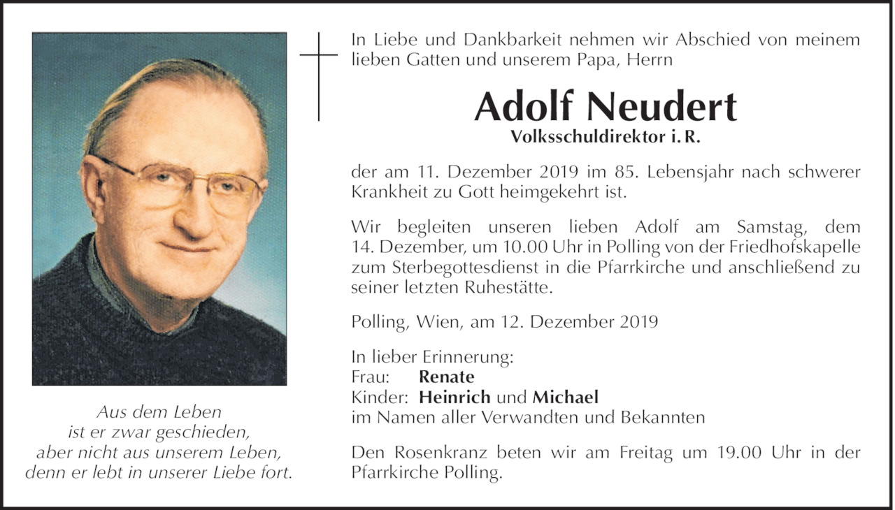 Adolf Neudert Bild