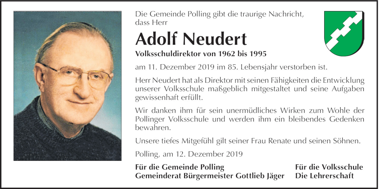 Adolf Neudert Bild