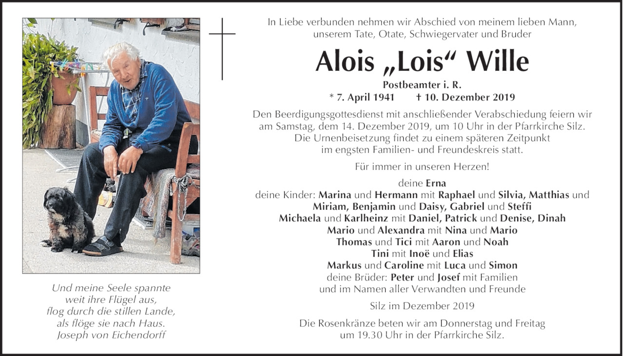 Alois Wille Bild