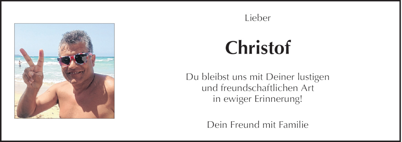 Christof   Bild