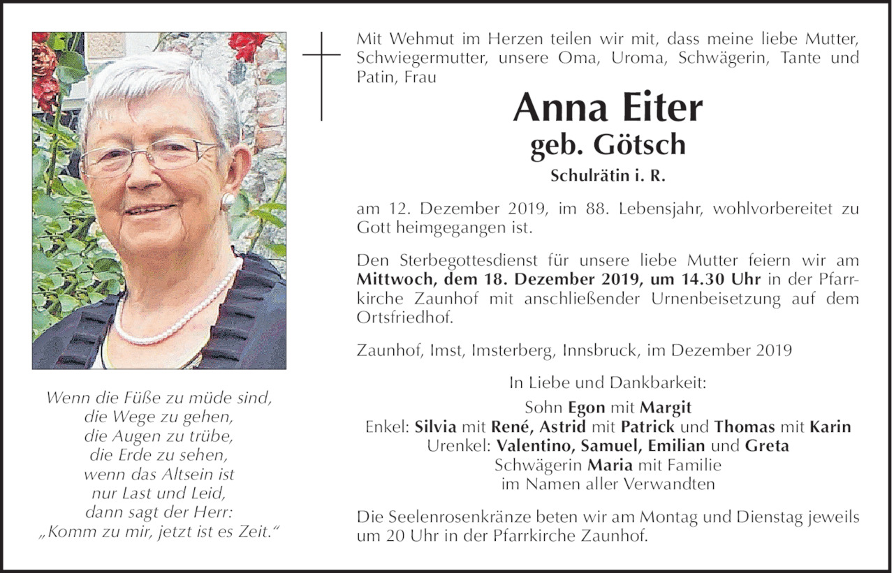 Anna  Eiter Bild