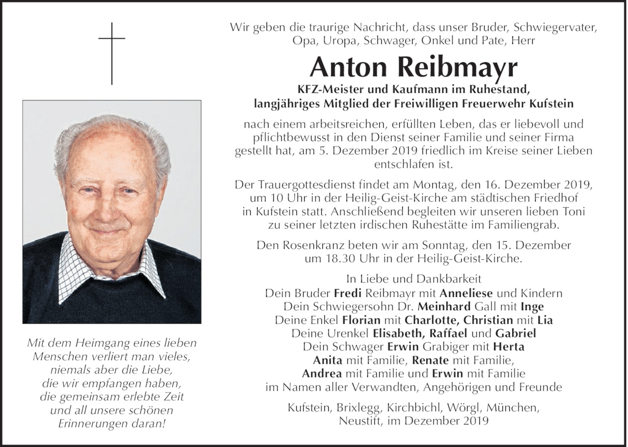 Anton  Reibmayr Bild