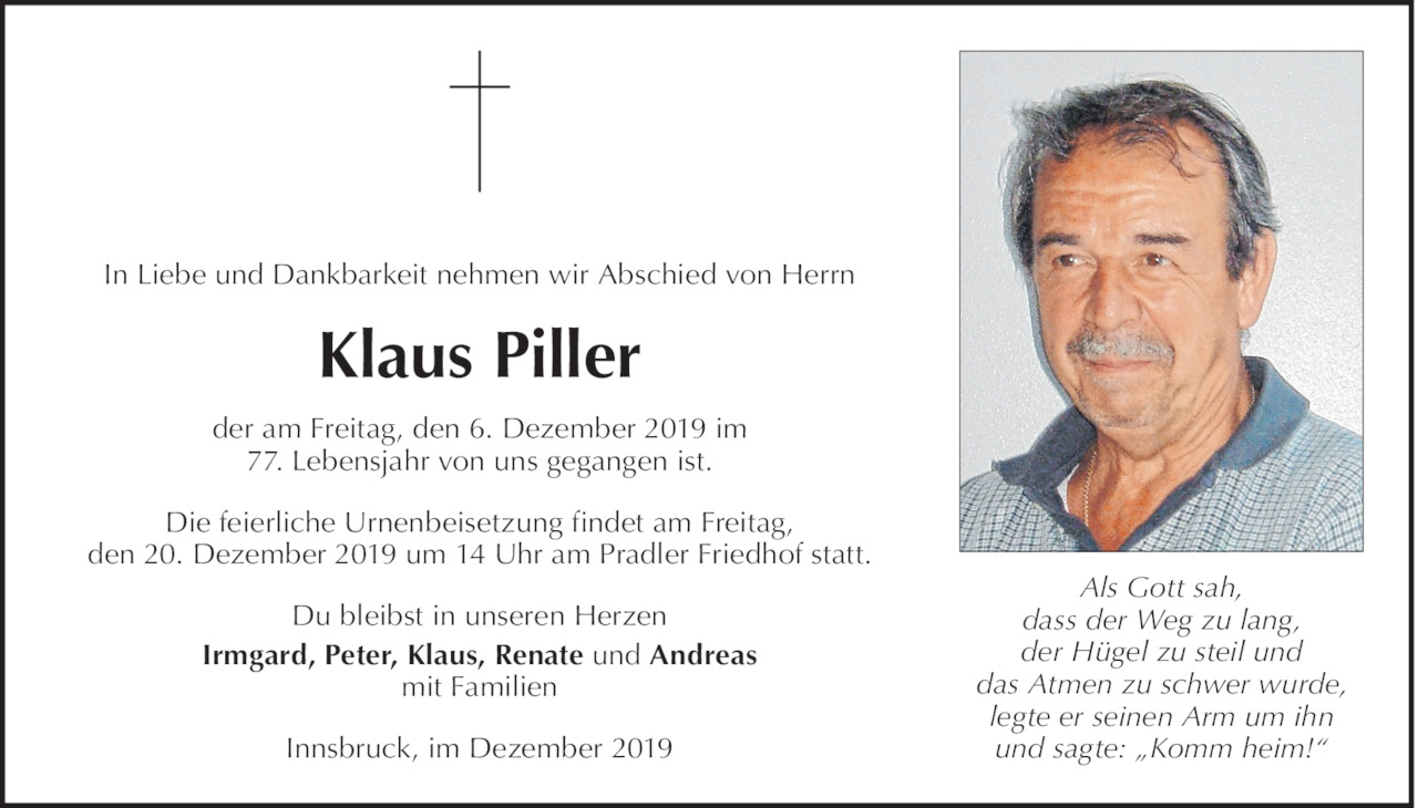 Klaus Piller Bild