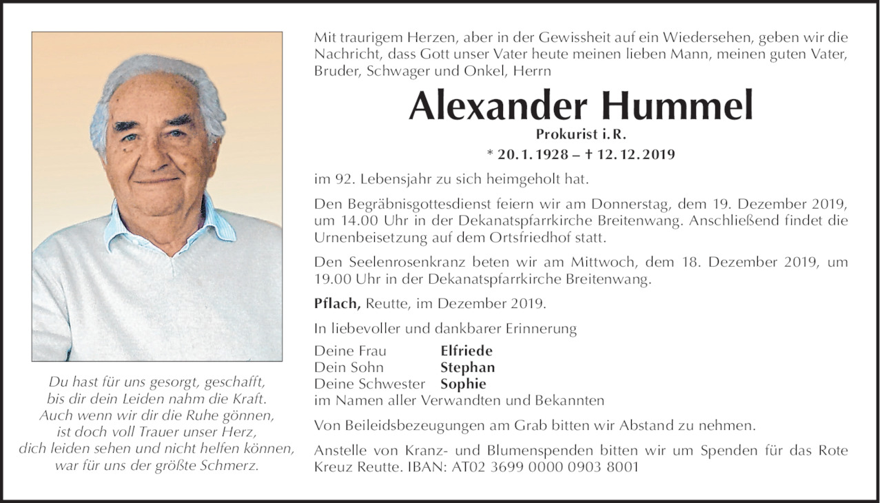 Alexander Hummel Bild