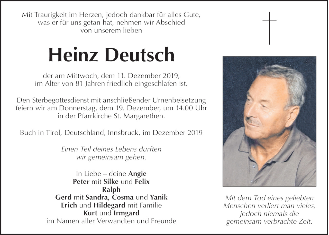 Heinrich Deutsch Bild