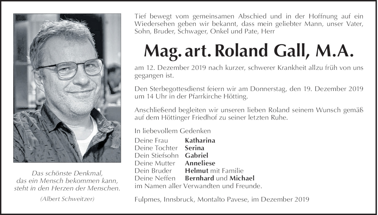 Roland Gall Bild