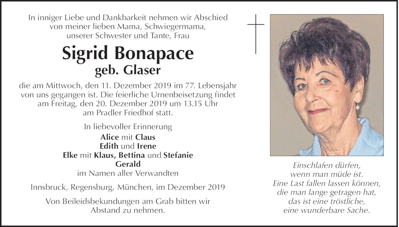 Sigrid Bonapace Bild