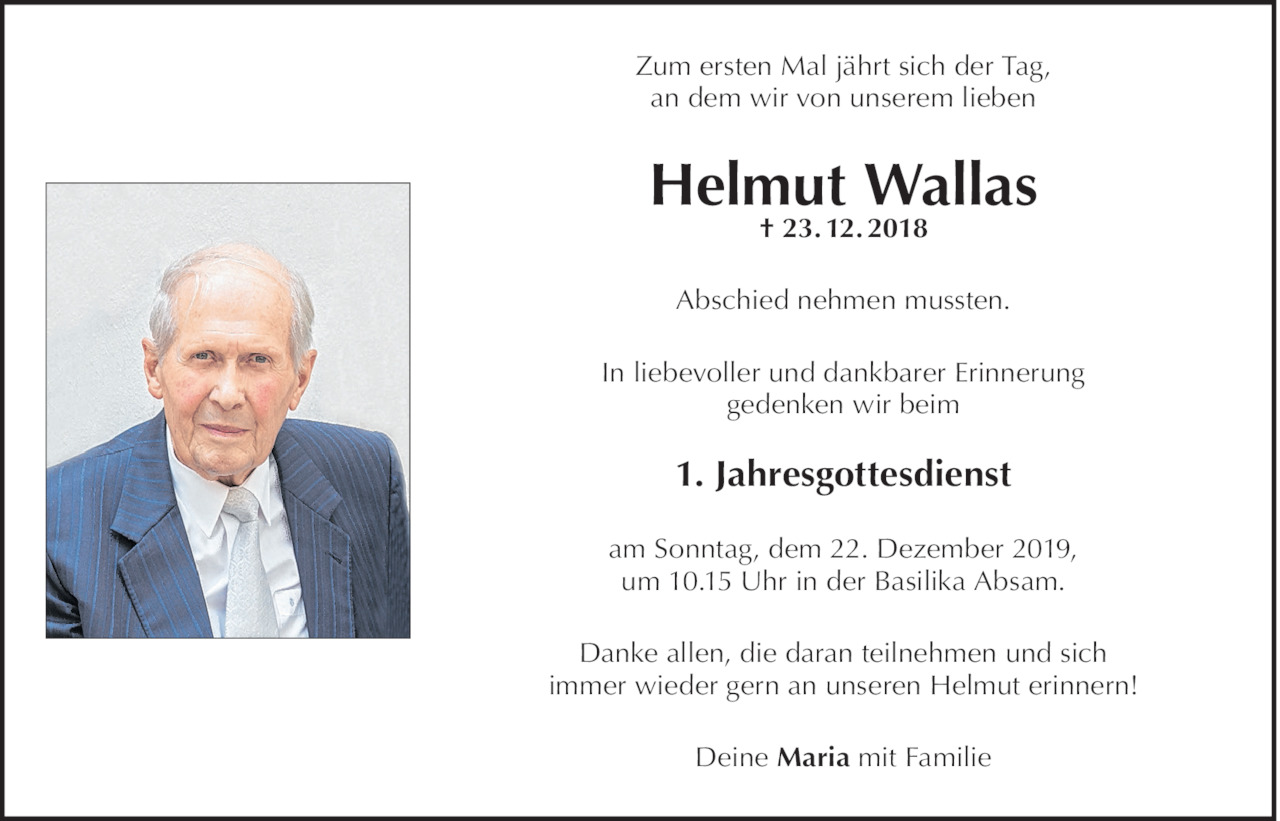 Helmut Wallas Bild