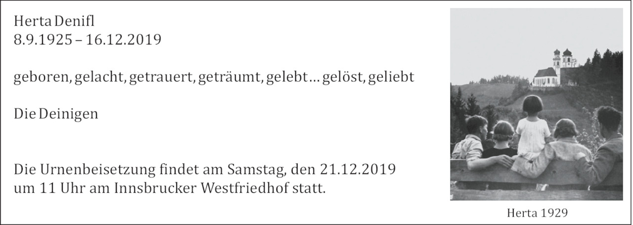 Herta  Denifl Bild