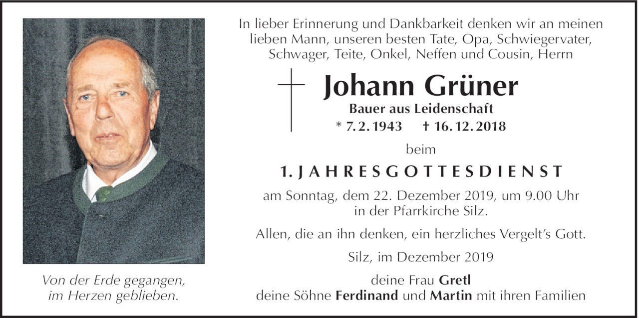 Johann  Grüner Bild